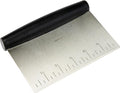 Amazon Basics Multi-Purpose Stainless Steel Scraper/Chopper by AmazonBasics