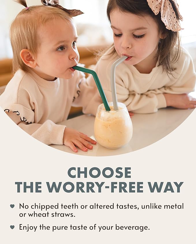 Nightingale Silicone Smoothie Straws - Image 5