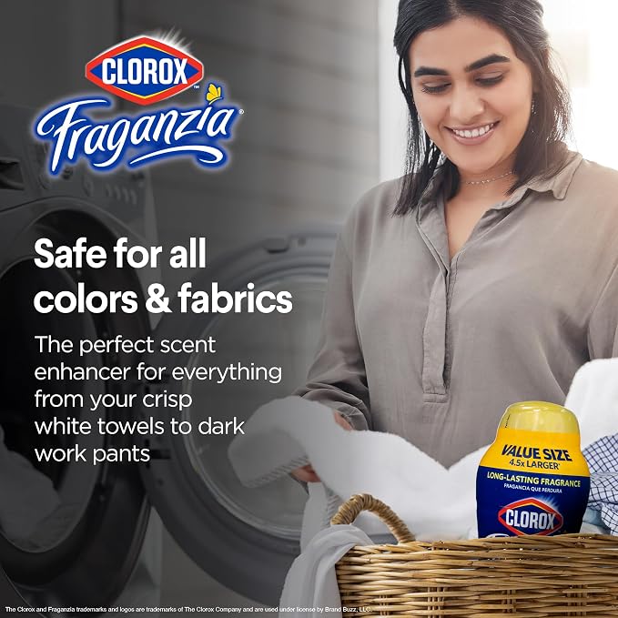 Clorox Fraganzia Laundry Scent Booster Crystals in Citrus Blossom Scent - Image 6