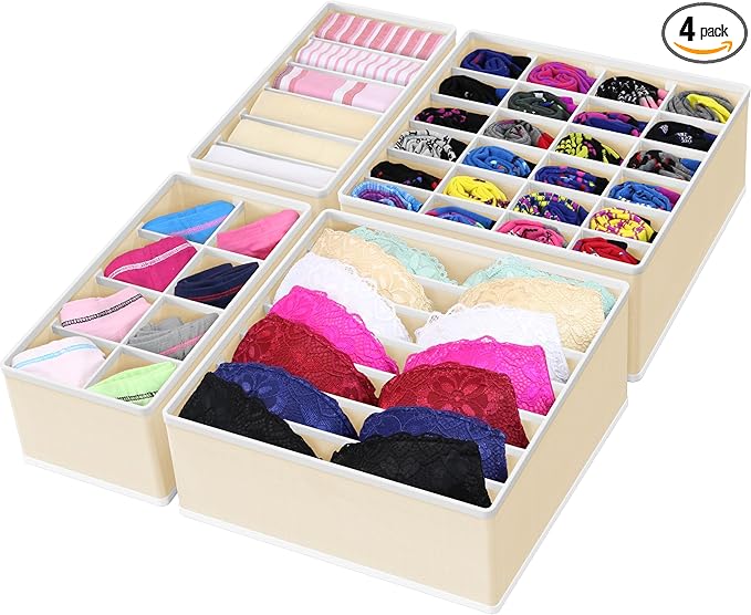 Simple Houseware 4-Pack Drawer Organizer Set by SimpleHouseware