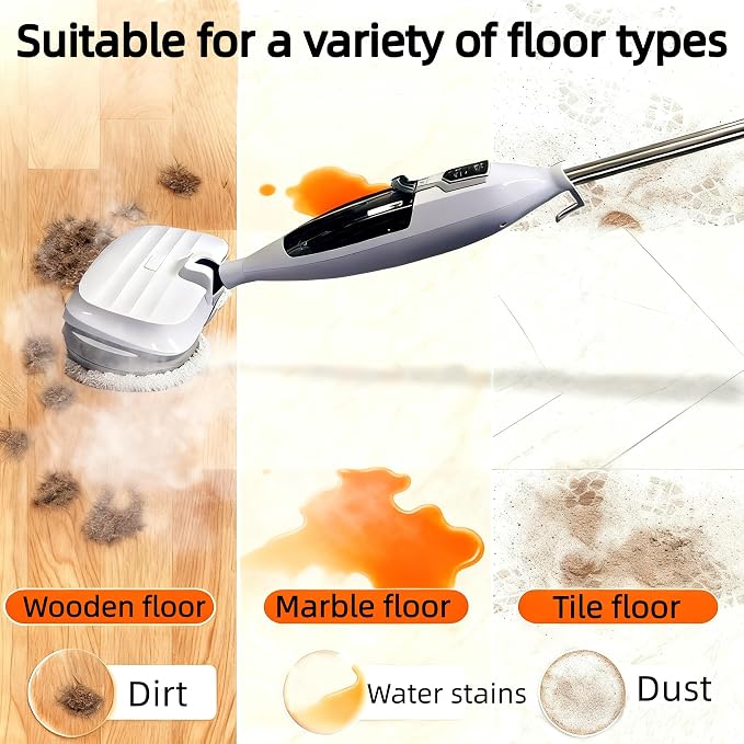 Steam Mop with 13 Accessories, Steam Cleaner - Image 5