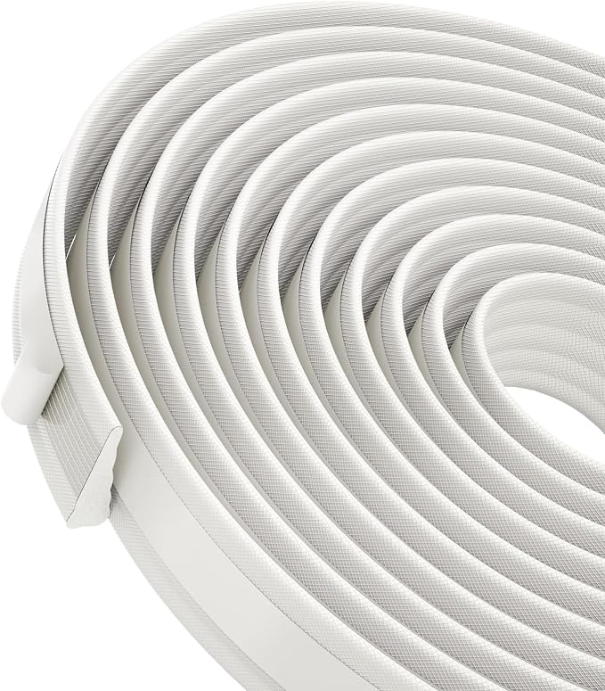 QDiShi 196" Wedge-Shape Weather Stripping Door Seal Weatherproof Foam Seals - Image 5