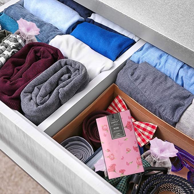 14 Packs Rose Scented Sachets for Drawers and Closets - Image 4