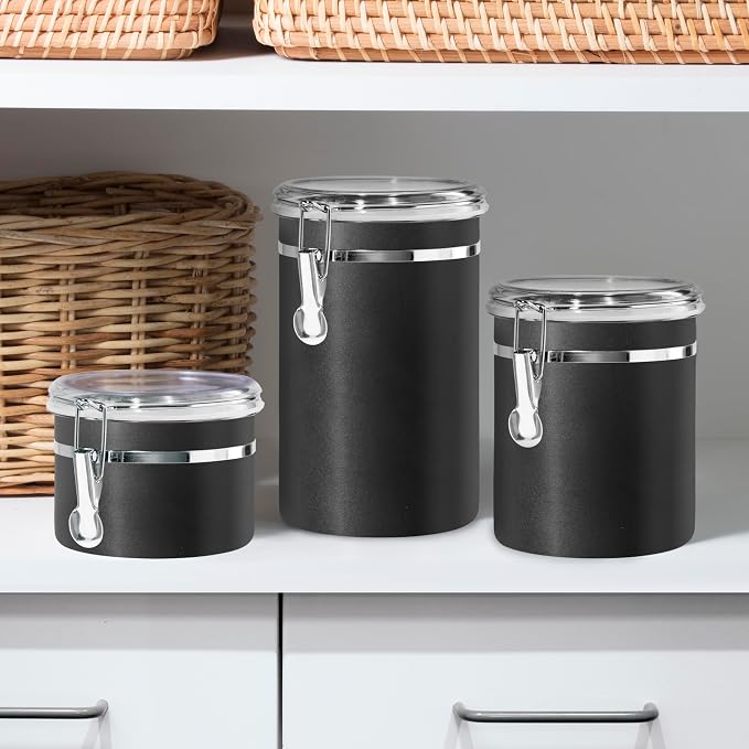 Oggi Stainless Steel Kitchen Canister 62 fl oz, Food Storage, Pantry Storage. - Image 6