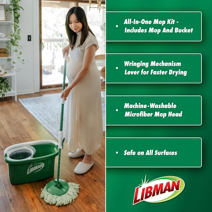 Libman Tornado Spin Mop System - Image 3