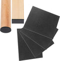 CHUNZEXI Non Slip Furniture Pads 4 PCS 6" x 4", Heavy Duty Rubber Grippers by CHUNZEXI