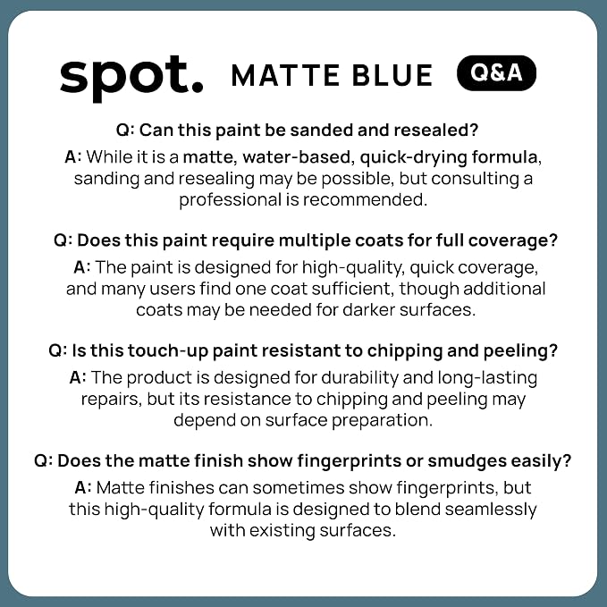 spot. Touch-Up Paint | Matte Finish - Image 7