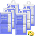 CLEVAST Moisture Absorbers Packets, 15.2 OZ, 6 Pack, Lemon Fragrance Big by CLEVAST