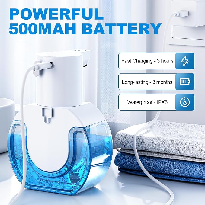 Automatic Foaming Soap Dispenser 15oz/420ml Foaming Hand Sanitizer Touchless - Image 6