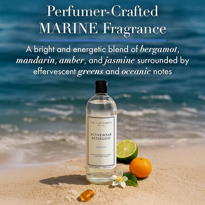 The Laundress Activewear Laundry Detergent, 32 Oz, Marine Fragrance, 4-in-1 - Image 6