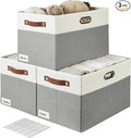 Large Collapsible Fabric Storage Bins by Bagnizer