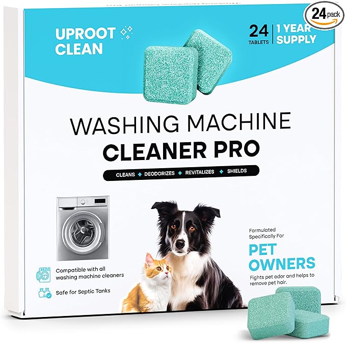 Uproot Clean Washing Machine Cleaner Tablets by UprootClean