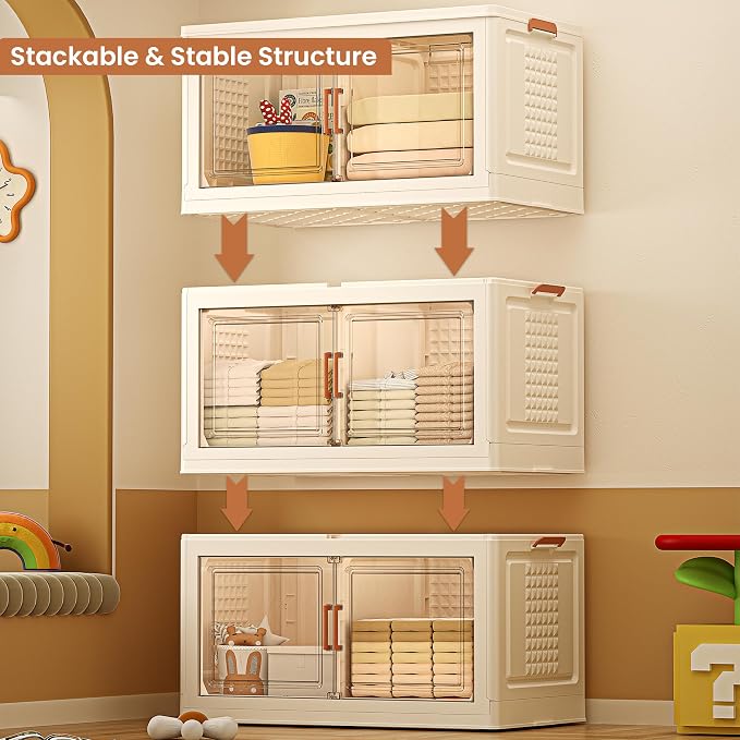 568QT/141Gal 3 Layer Stackable Storage Bins - Image 8