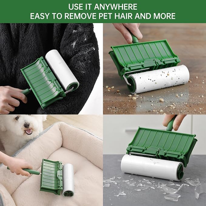 Fedicelly Large Lint Rollers Pet Hair Extra Sticky Refills, Mega Value Set 6.3 - Image 5