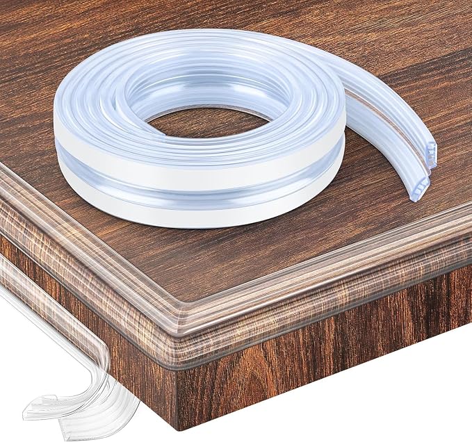 Baby Proofing, 16.4ft Silicone Soft Corner Protectors by HOMREALM