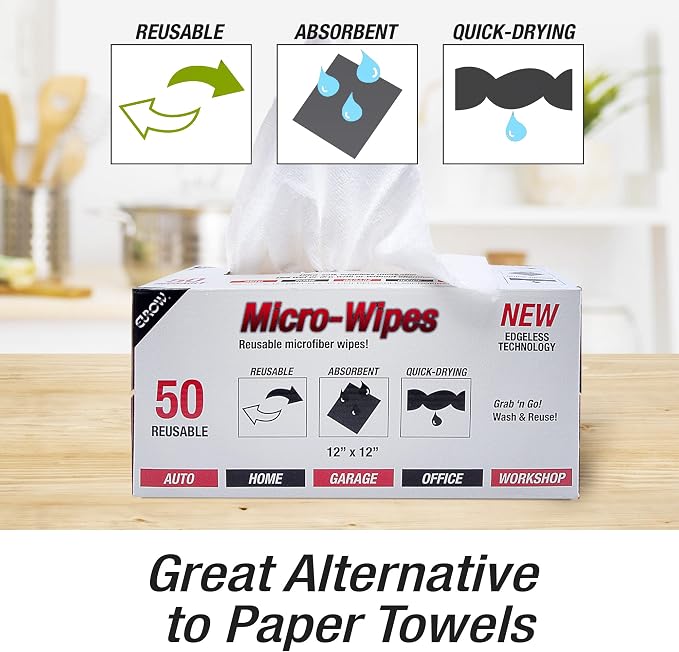 Eurow 200GSM Microfiber Cleaning and Drying Cloths - Image 4