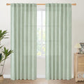 YoungsTex Sage Green Curtains 80 Inch Length by YoungsTex