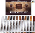 Lifreer Revolutionary Furniture Touch Up Markers, 12 Colors Wood Scratch Repair by Lifreer