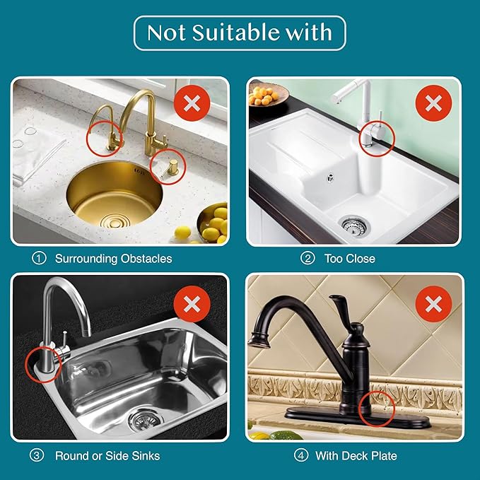 Absorbent Faucet Mat, Sink Caddy Kitchen Sink Organizer, Kitchen Counter Decor - Image 4