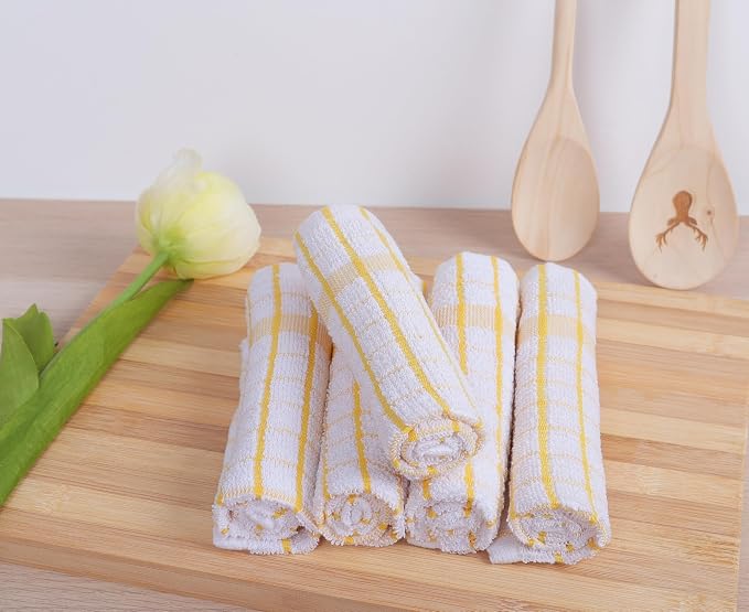 AMOUR INFINI Kitchen Dish Cloths Set of 8 - Image 5