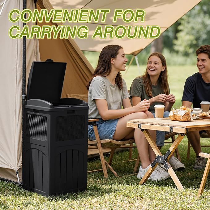 Greesum 33 Gallon Outdoor Trash Can - Image 3