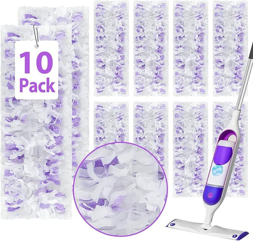 10 Count ‌Disposable Heavy-Duty Power Mop Pads Refills by Unknown
