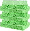 6-Pack Kitchen Sponges, Condense Eco Cellulose Non-Scratch Scrub Heavy Sponge by MMETERXITY