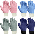 MIG4U 4 Pairs Microfiber Gloves by MIG4U