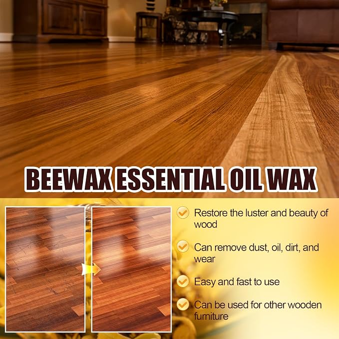 Beeswax Spray Furniture Polish, Wood Cleaner, Wood Floor Polish - Image 5