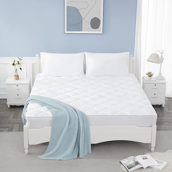 Sunflower California King Mattress Pad Cover, Cotton Mattress Cover - Image 6