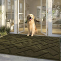 hicorfe Front Door Mat Outside Entrance, Stain and Fade Resistant, Non Slip by Hicorfe