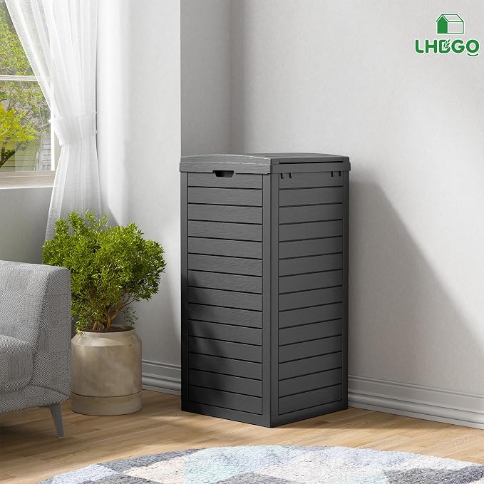Outdoor Trash Can, 31 Gallon Garbage Can - Image 6