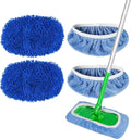 Reusable Microfiber Mop Pads Washable Wet Pads Compatible by Cleanwithoutthehassle