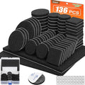 Felt Furniture Pads 136 Pieces, Felt Pads by FurniMate