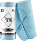 Fantasticlean XL Tear-Away Microfiber Cleaning Cloth Roll, Thick & Large by Fantasticlean
