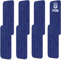 8 Pack 16.5 inch Reusable Mop Pads Microfiber Spray Mop Replacement Heads by H-Gamely