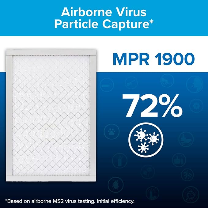 Filtrete 14x14x1 AC Furnace Air Filter, MERV 13, MPR 1900, Premium Allergen - Image 11