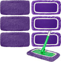 6 Pack Reusable Microfiber Mop Pads Compatible by INFICRIME
