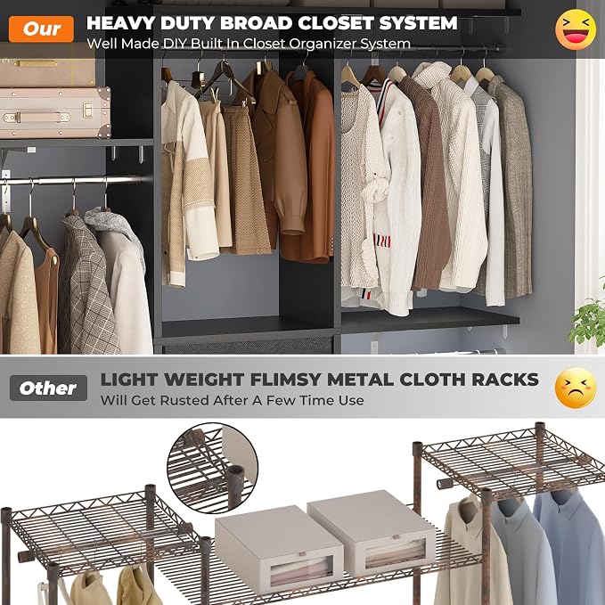 Armocity 5FT Small Closet System - Image 3