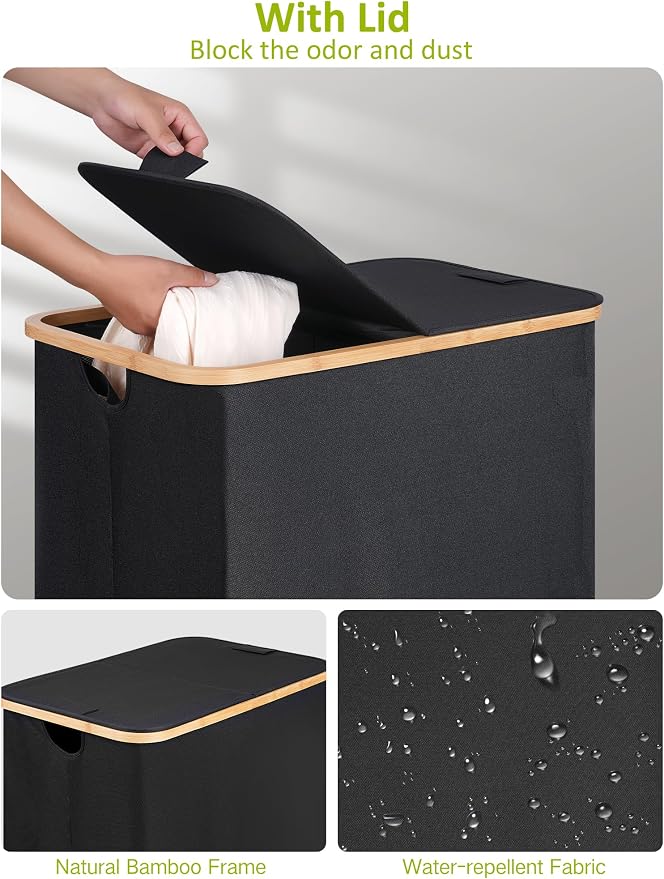 efluky Double Laundry Hamper - Image 6