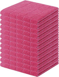 Homaxy 100% Cotton Terry Kitchen Dish Cloths, Ultra Soft and Absorbent Dish by Homaxy