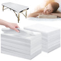 Disposable Bed Sheets 200 Pcs 31" x 71" Massage Table Sheets Non Woven Fabric by XATUMO