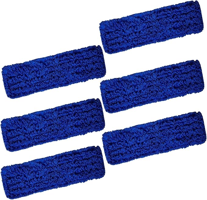 KLEEN HANDLER 6 Pack of 18 Inch Microfiber Dust Mop, Large Washable Commercial by BisonLife