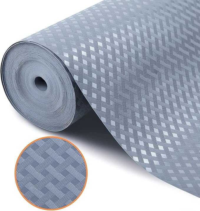 Shelf Liners for Kitchen Cabinets Refrigerator Liners Waterproof & Oil-Proof by SMARTSHELF