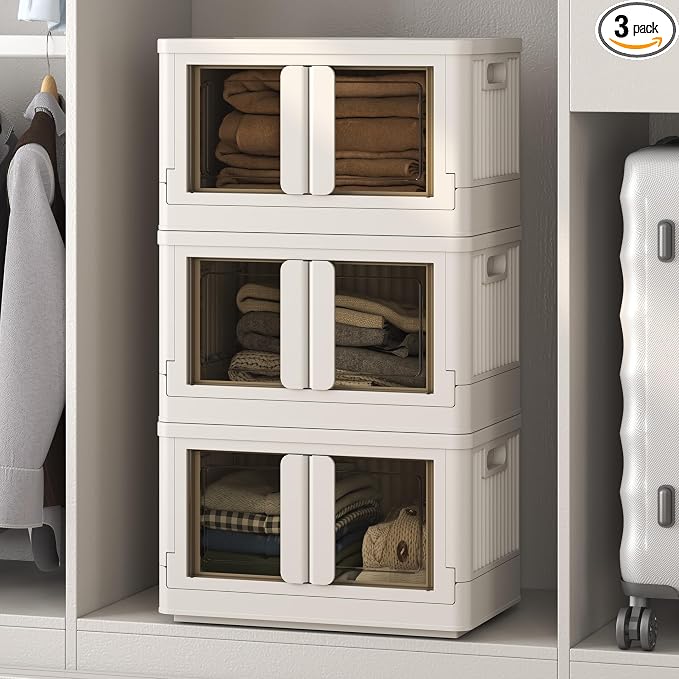 FLEXIMOUNTS 110 QT Stackable Storage Bins by FLEXIMOUNTS