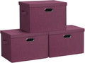 Large 17" 36 Quart Collapsible Stackable Storage Bins by GraciadecoStorage