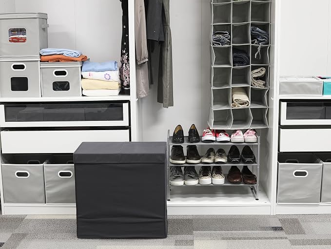 Simple Houseware Double Laundry Hamper - Image 7