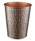 Monarch Abode Handcrafted Metal Wastebasket Trash Can by MonarchAbode
