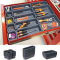 KeFanta 42 Pack Tool Box Organizer Tool Tray Dividers, Rolling Tool Chest Cart by KeFanta