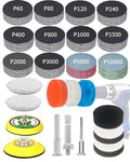 2 Inch Sanding Discs Drill Polishing Kit, Hook & Loop Wet Dry Buffing Pads by ProCarvingDiscManufacturer